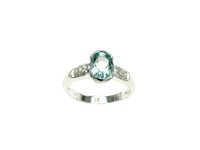 Anello Soranzo Gioielli Donna Pietre Preziose in Oro bianco Acquamarina 1.15 Ct LT10388112 - LT10388112